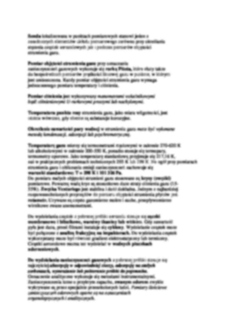Pobieranie próbek - przemysłowe gazy odlotowe - wykład - strona 2
