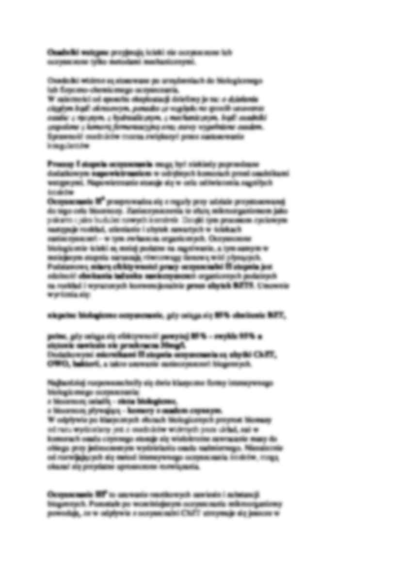 Sposoby oczyszczania ścieków - wykład - strona 2