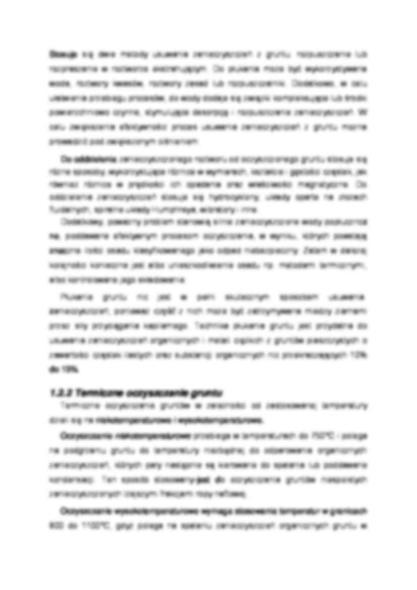 Techniki rekultywacji podłoży zdegradowanych - wykład - strona 3