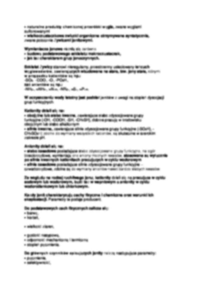 Wymiana jonowa - wykład - strona 2