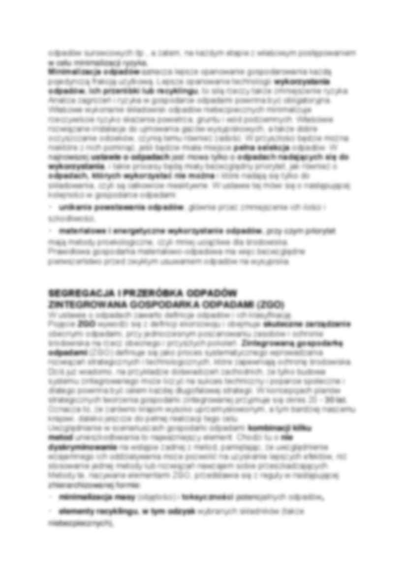 Zintegrowana gospodarka odpadami - wykład - strona 3