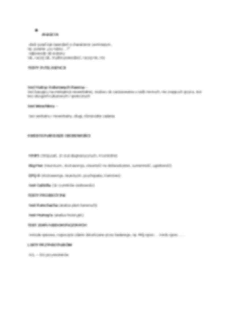 Metody badań psychologicznych - wykład - strona 2
