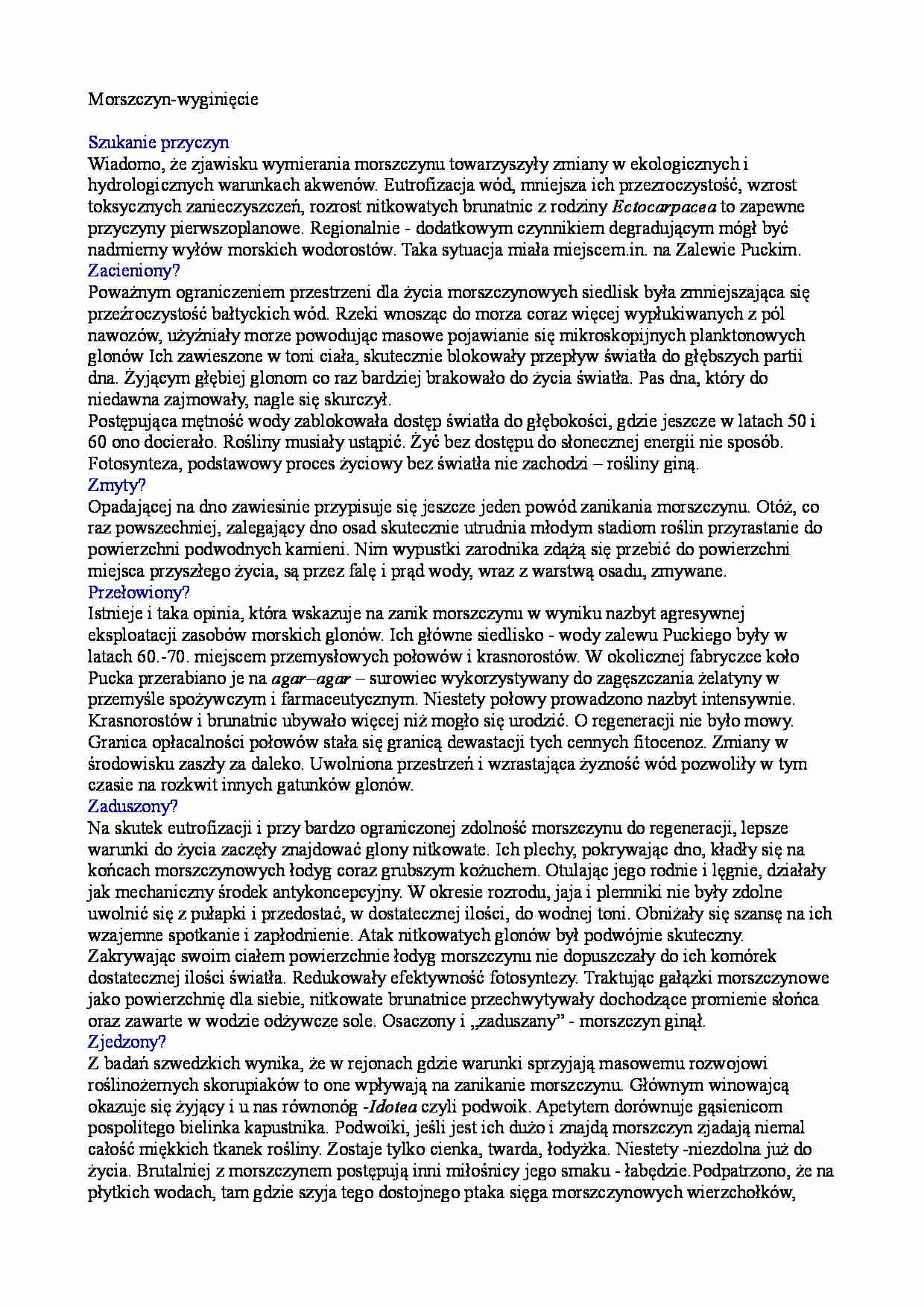 Morszczyn-wyginięcie - wykład - strona 1
