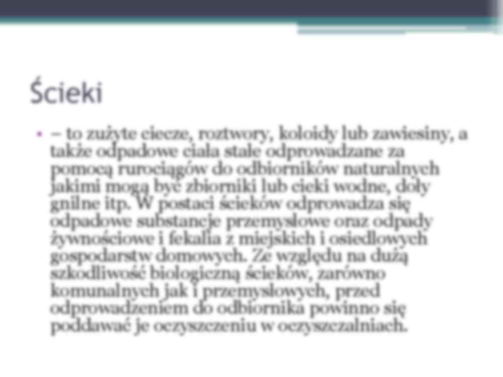 Ścieki przemysłowe - wykład - strona 2