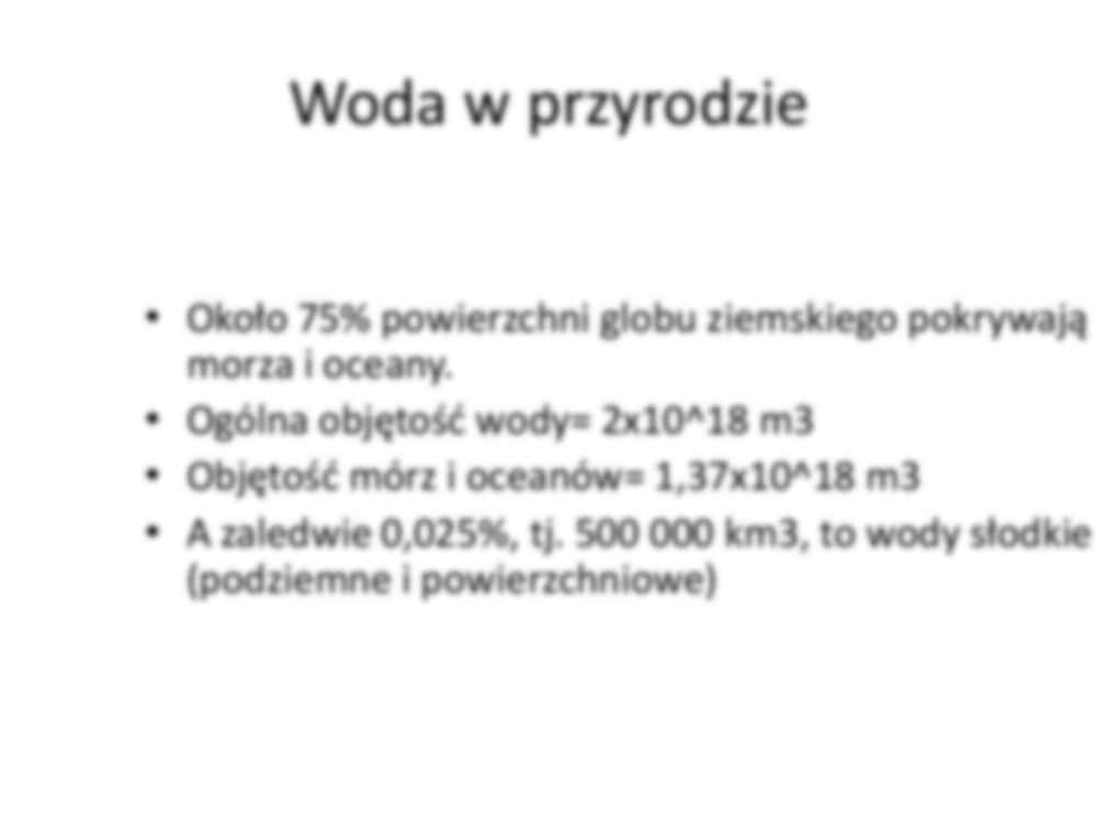 Zanieczyszczenia wód i cieków wodnych - wykład - strona 2