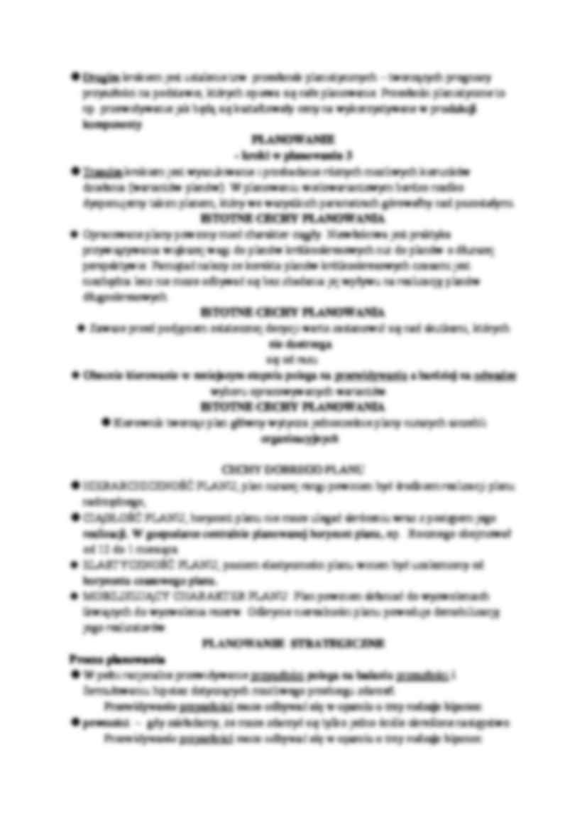 Planowanie strategiczne - wykład - strona 2