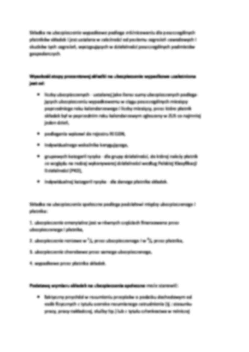 System ubezpieczeń społecznych i zdrowotnych - wykład - strona 3