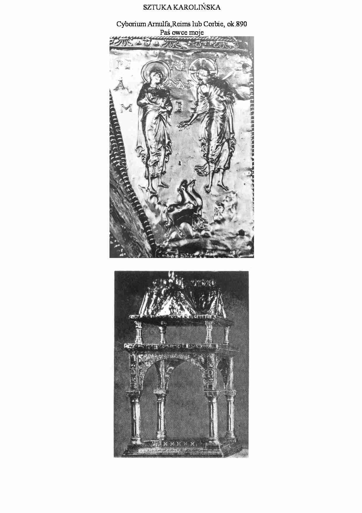Sztuka karolińska-Cyborium Arnulfa - strona 1