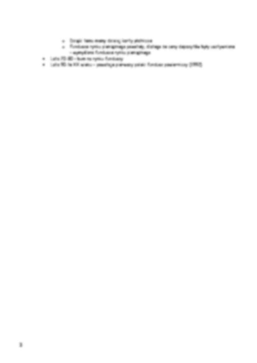 Historia funduszy inwestycyjnych -opracowanie - strona 2