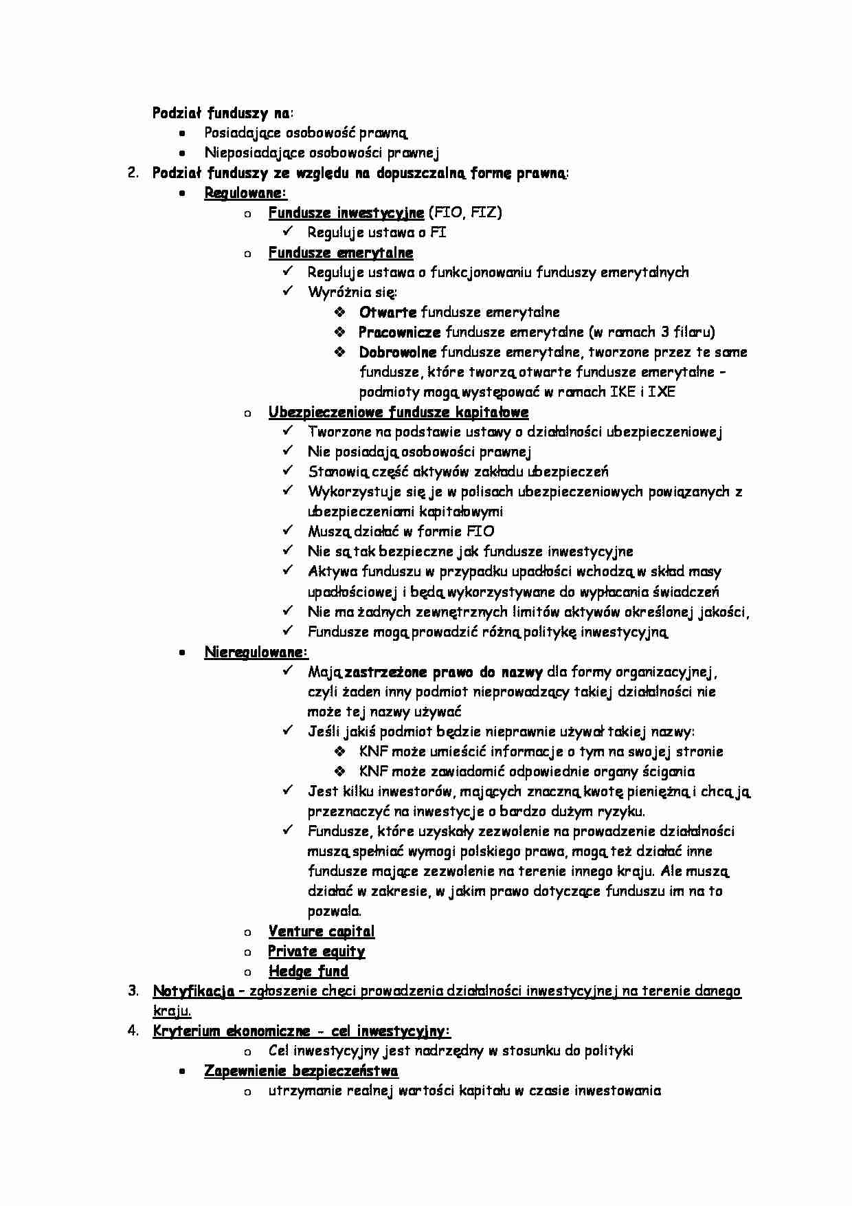 Podział funduszy -opracowanie - strona 1