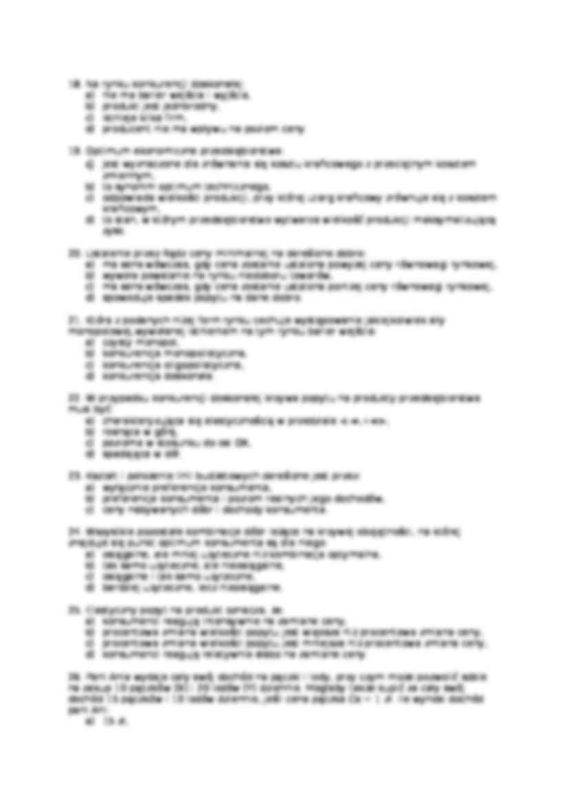 Mikroenonomia -test - strona 3