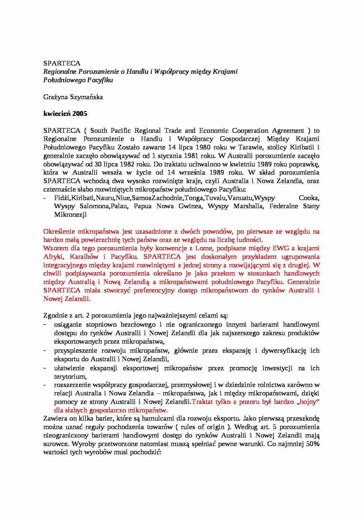 Sparteca-opracowanie - strona 1