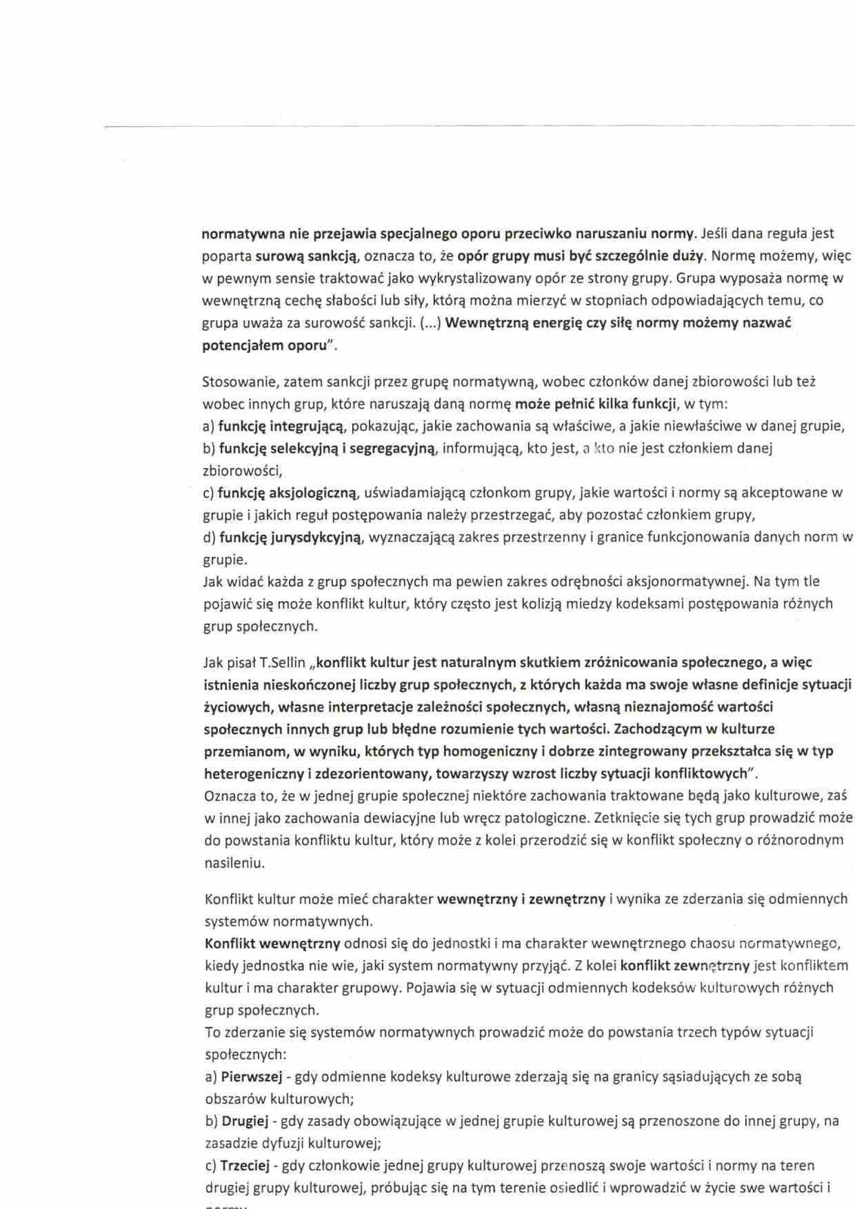 Naruszanie normy prawnej socjologia - omówienie - strona 1