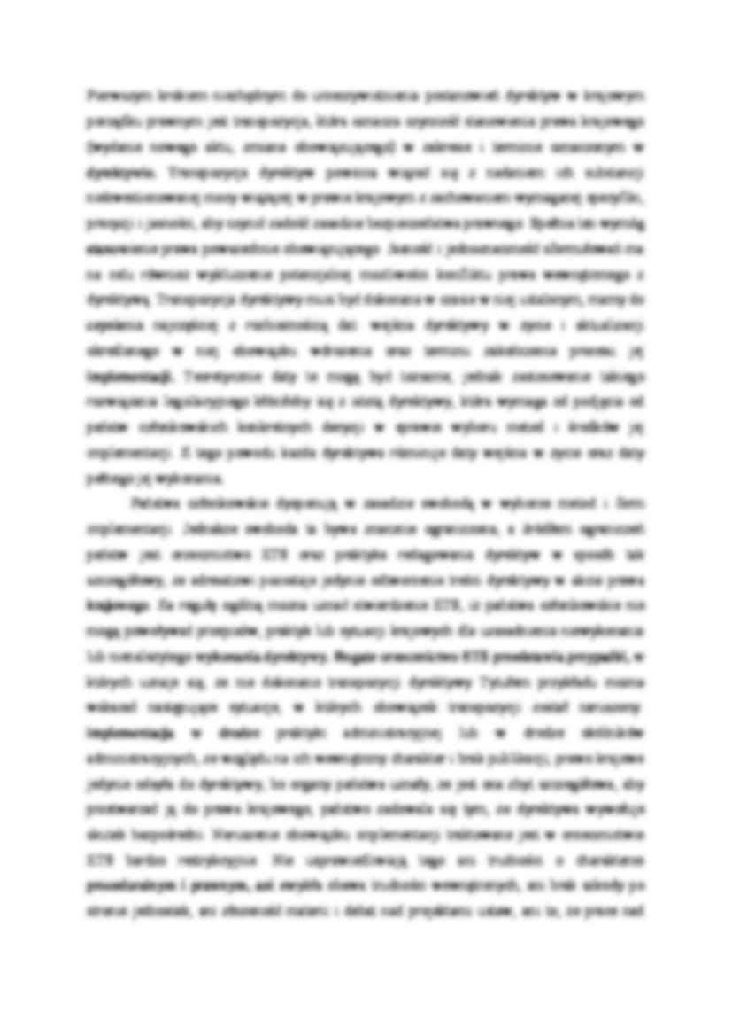 Akt wiążący każde państwo członkowskie - omówienie - strona 2