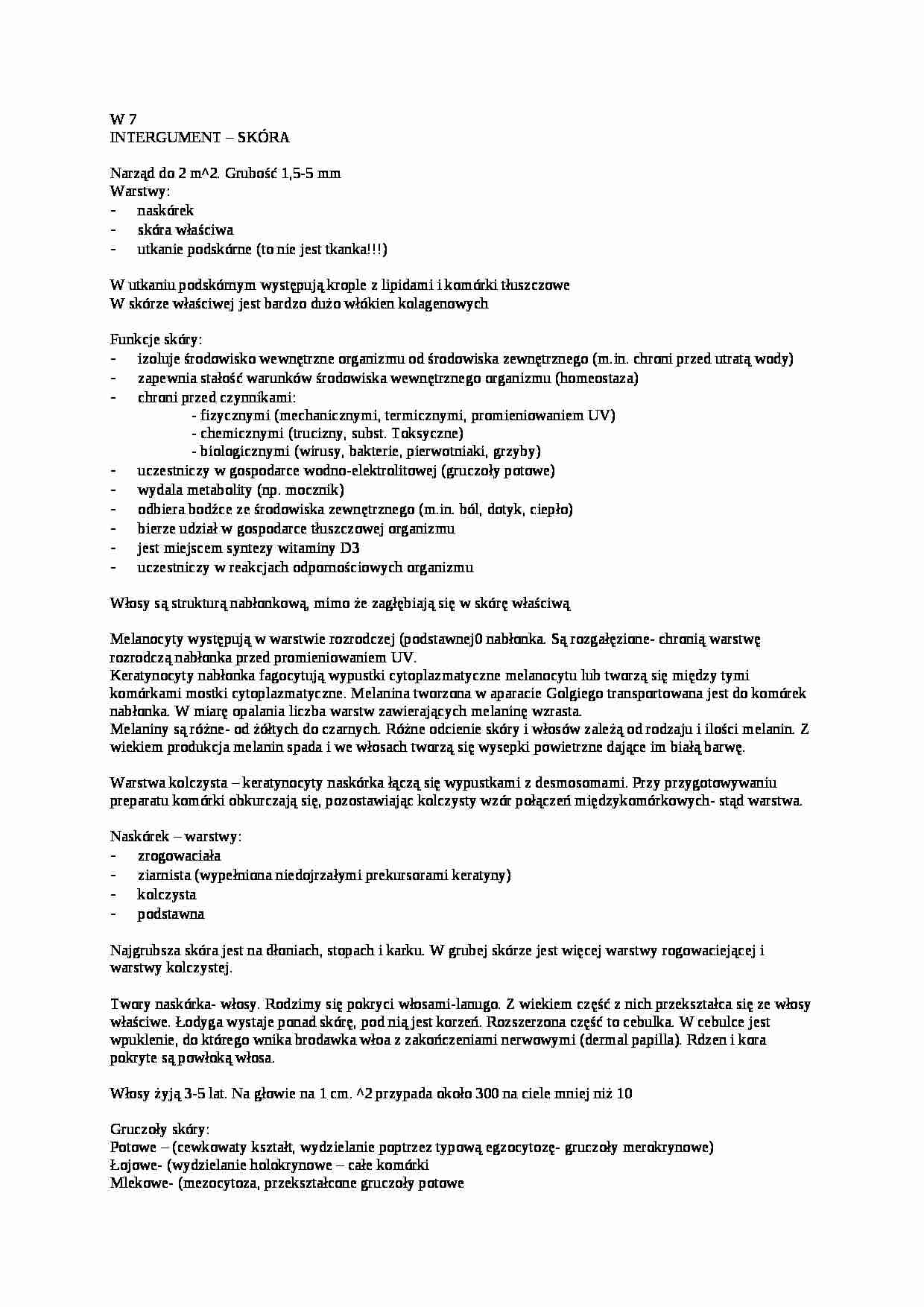 Intergurent skóra - omówienie - strona 1