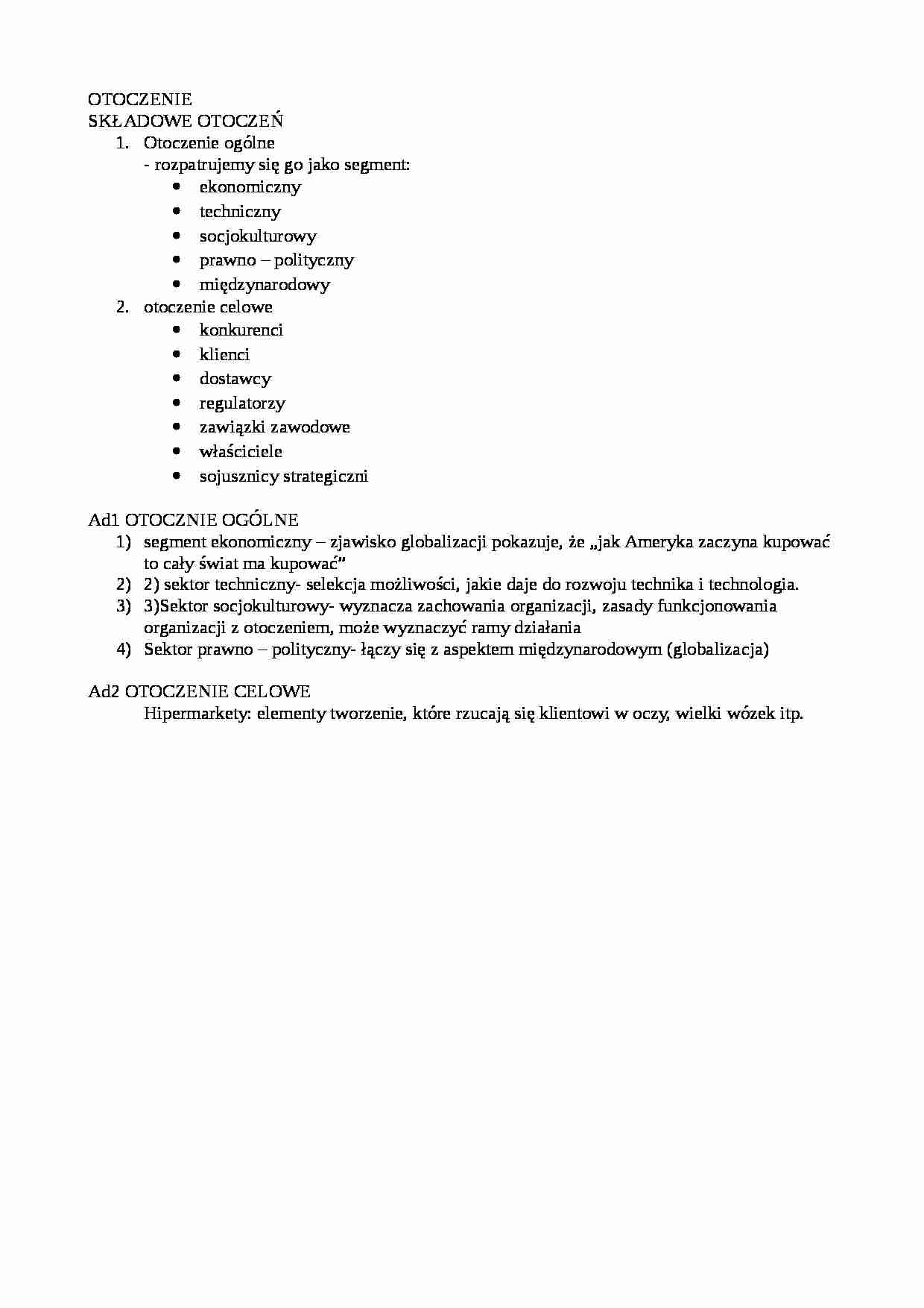 Składowe otoczeń-opracowanie - strona 1