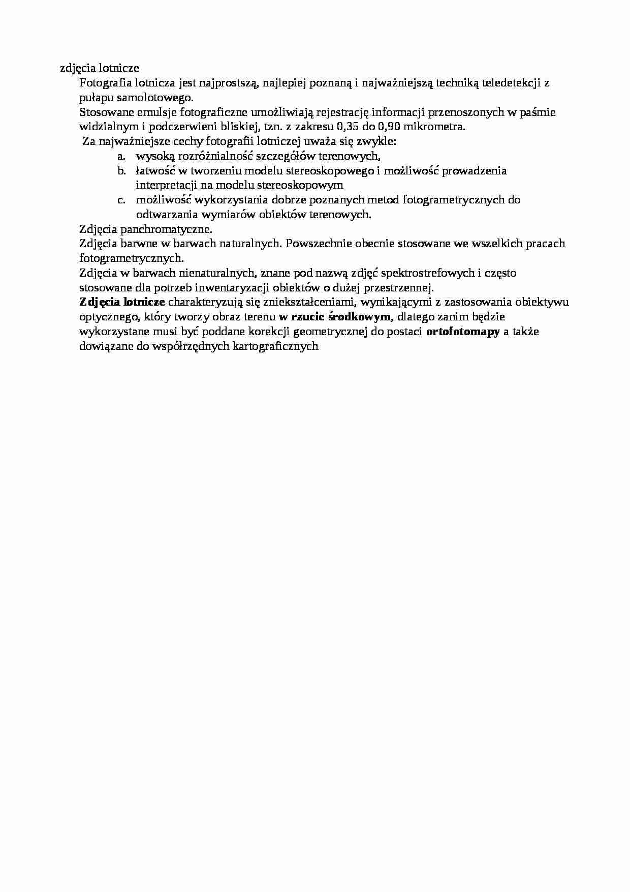 Zdjęcia lotnicze-opracowanie - strona 1