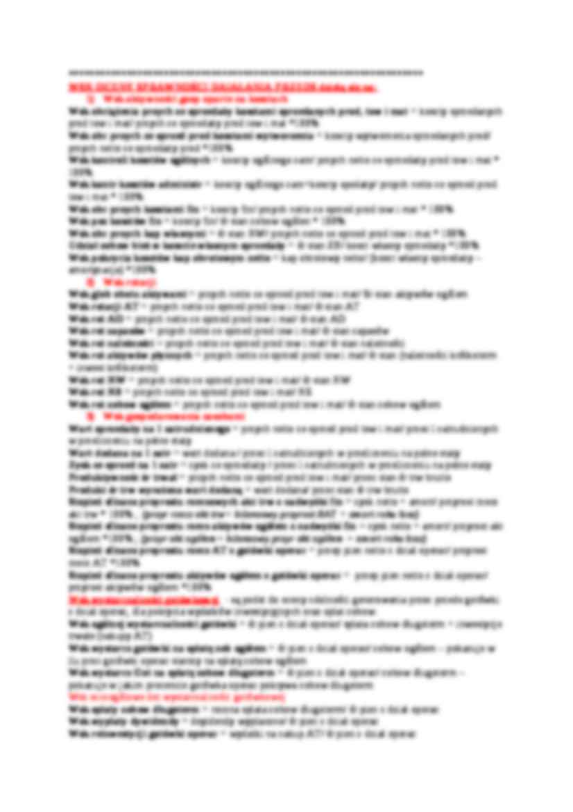 analiza ekonomiczna- wzory - wskaźnik poziomu zadłużenia przedsiębiorstwa - strona 2