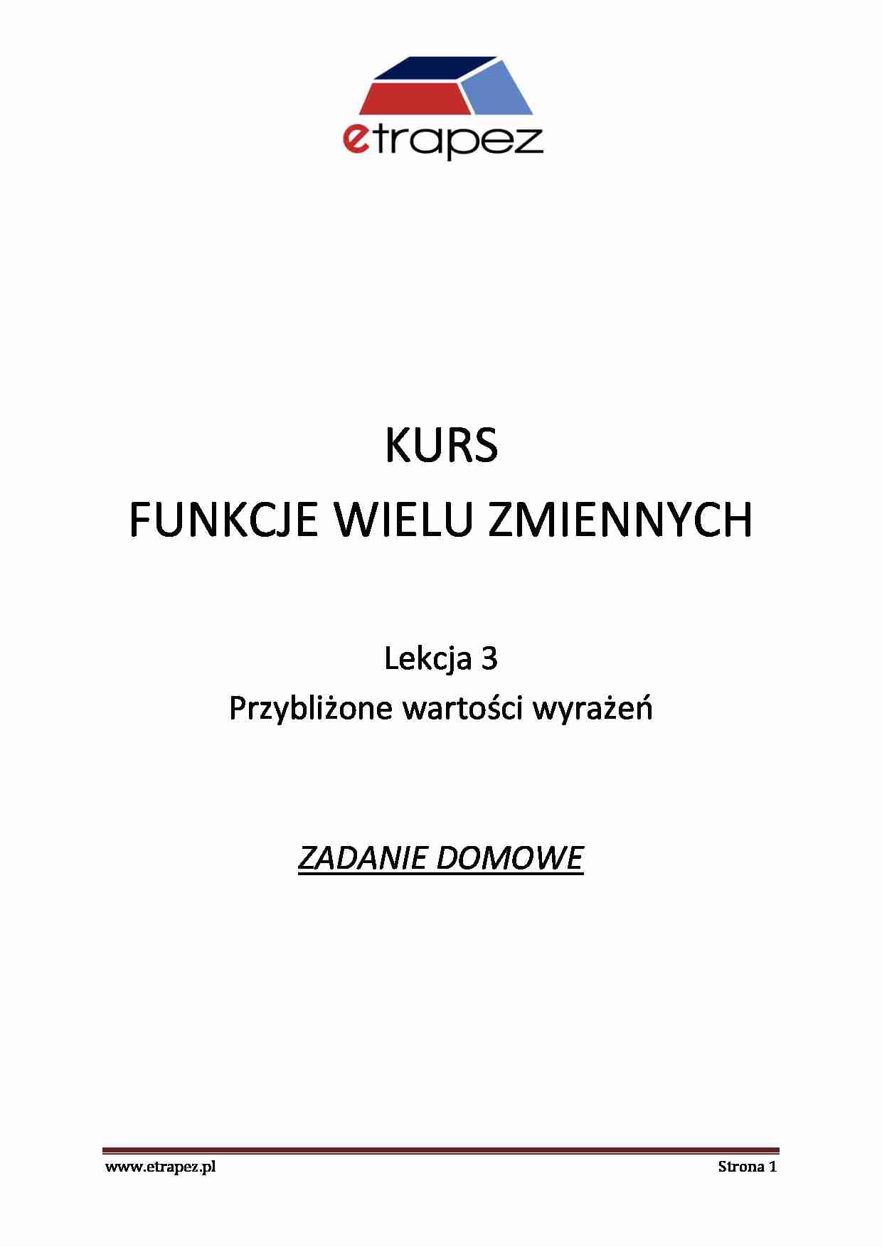 Wyrażanie wartości odpowiedzi do zadań - strona 1