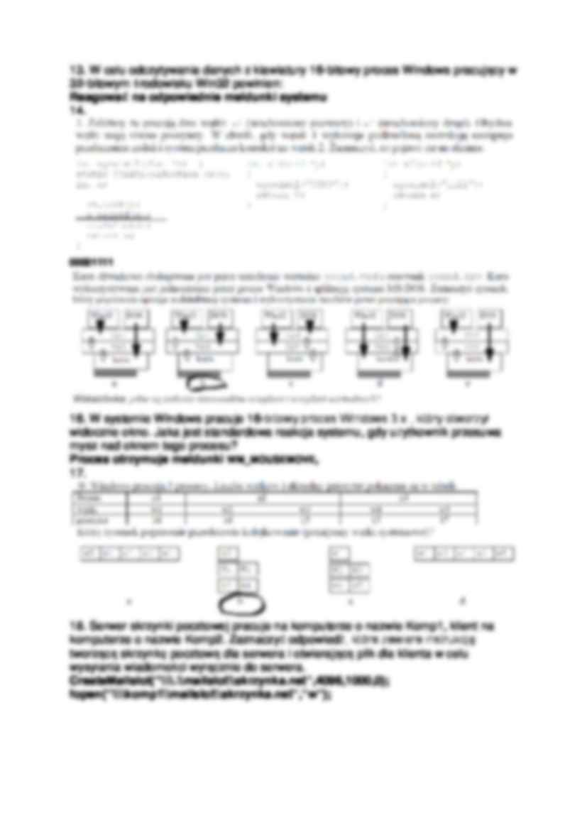 Systemy operacyjne - pytania - strona 3