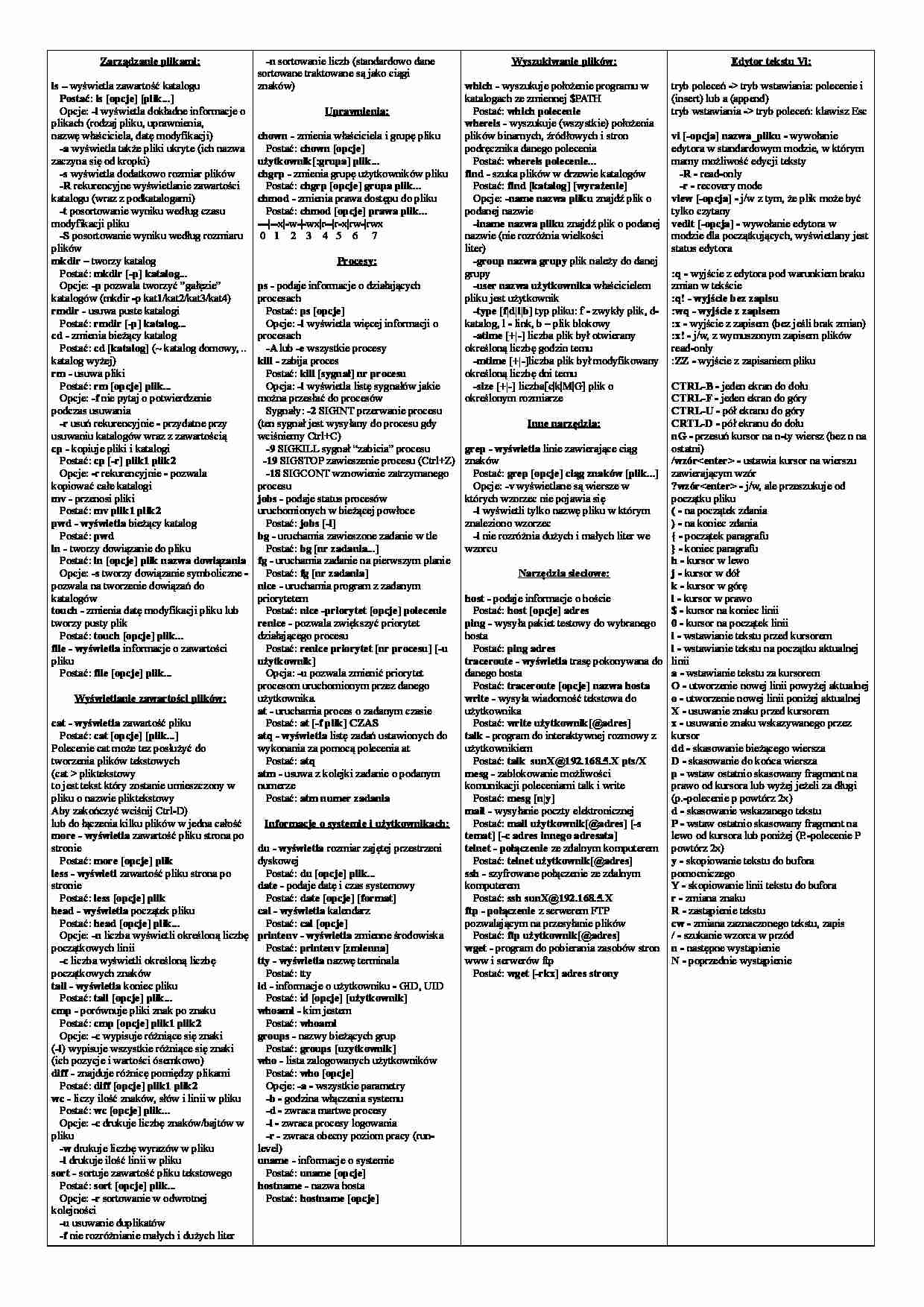 Zarządzanie plikami - wyszukiwanie plików - omówienie - strona 1