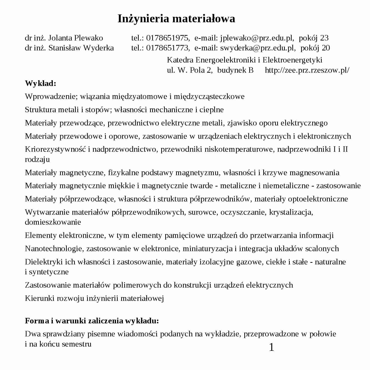 wiazania miedzyczasteczkowe prezentacje - strona 1