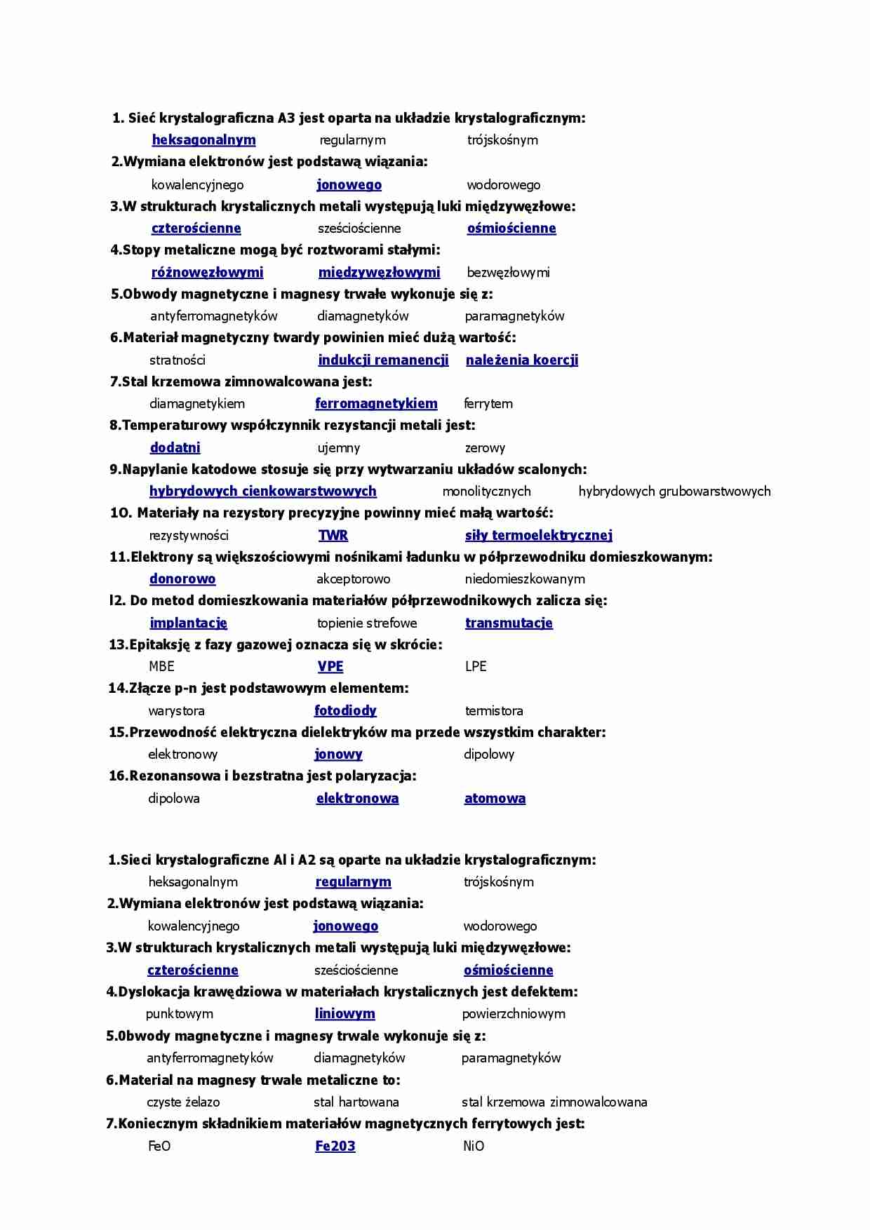 Inżynieria materiałowa - wykład - strona 1