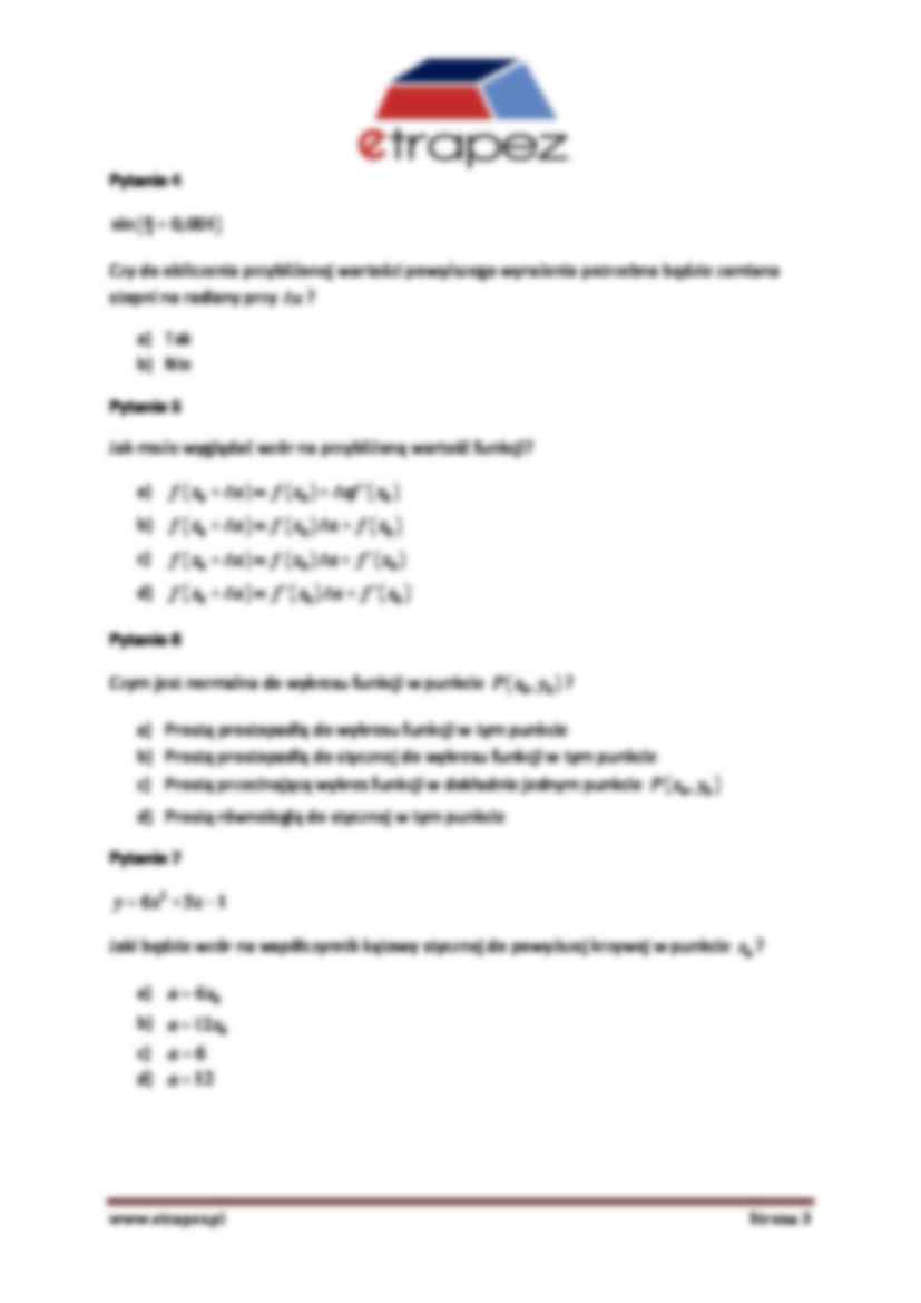 Obliczanie przybliżonych wartości wyrazeń - strona 3