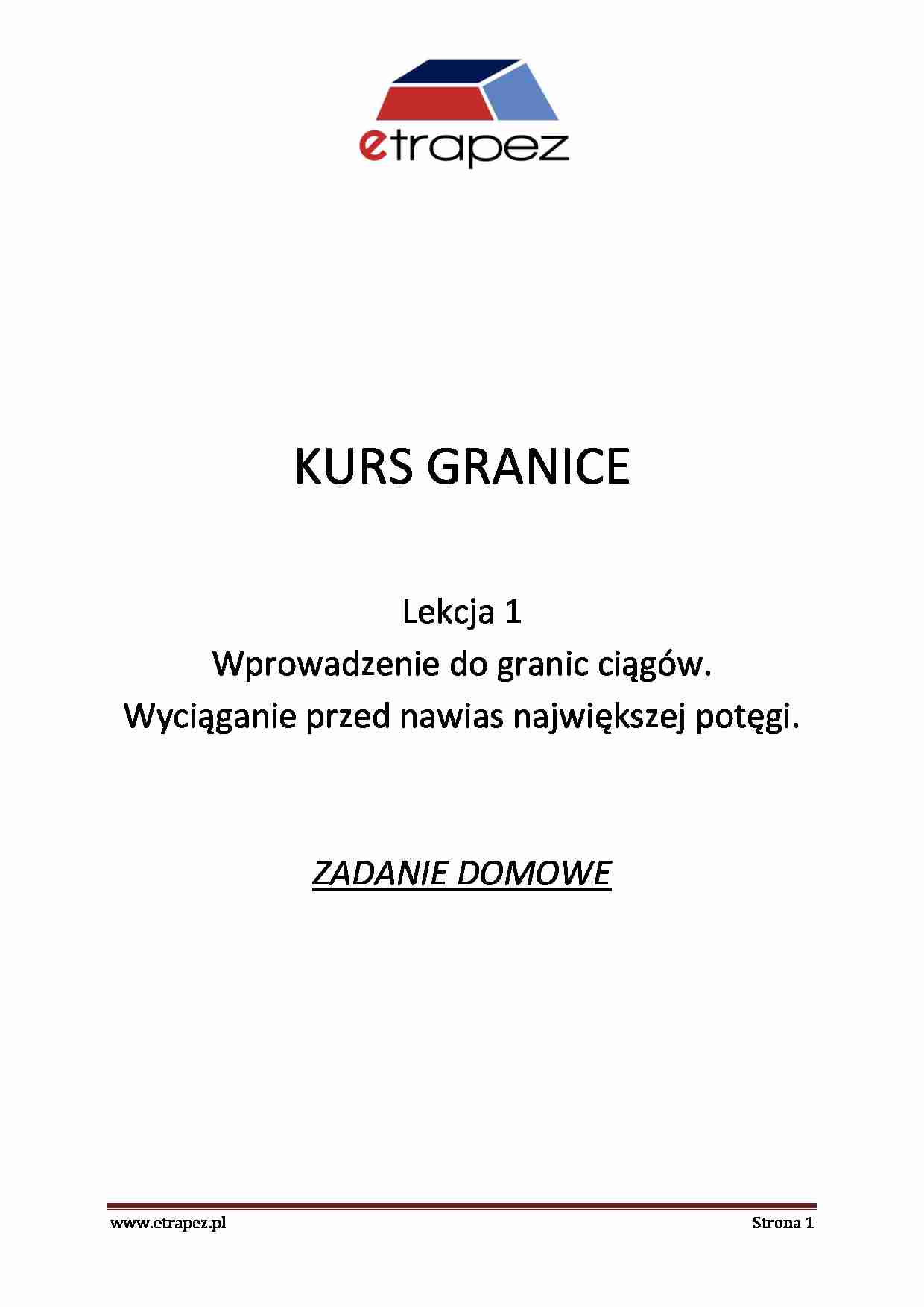 Wyciąganie przed nawias największej potęgi- omówienie - strona 1