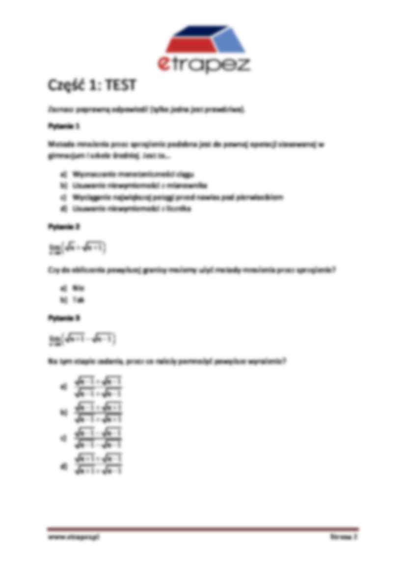 Mnożenie - zadania - strona 2