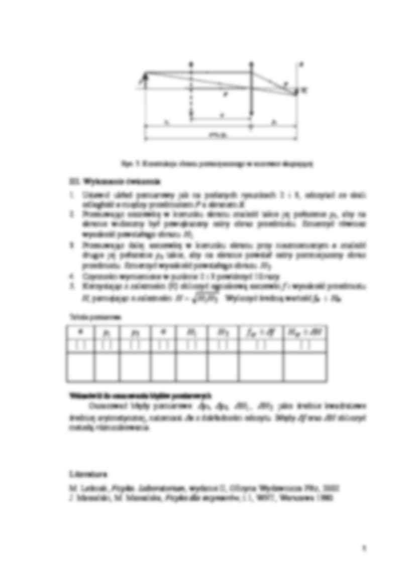 Wyznaczanie ogniskowej soczewki - omówienie - strona 3
