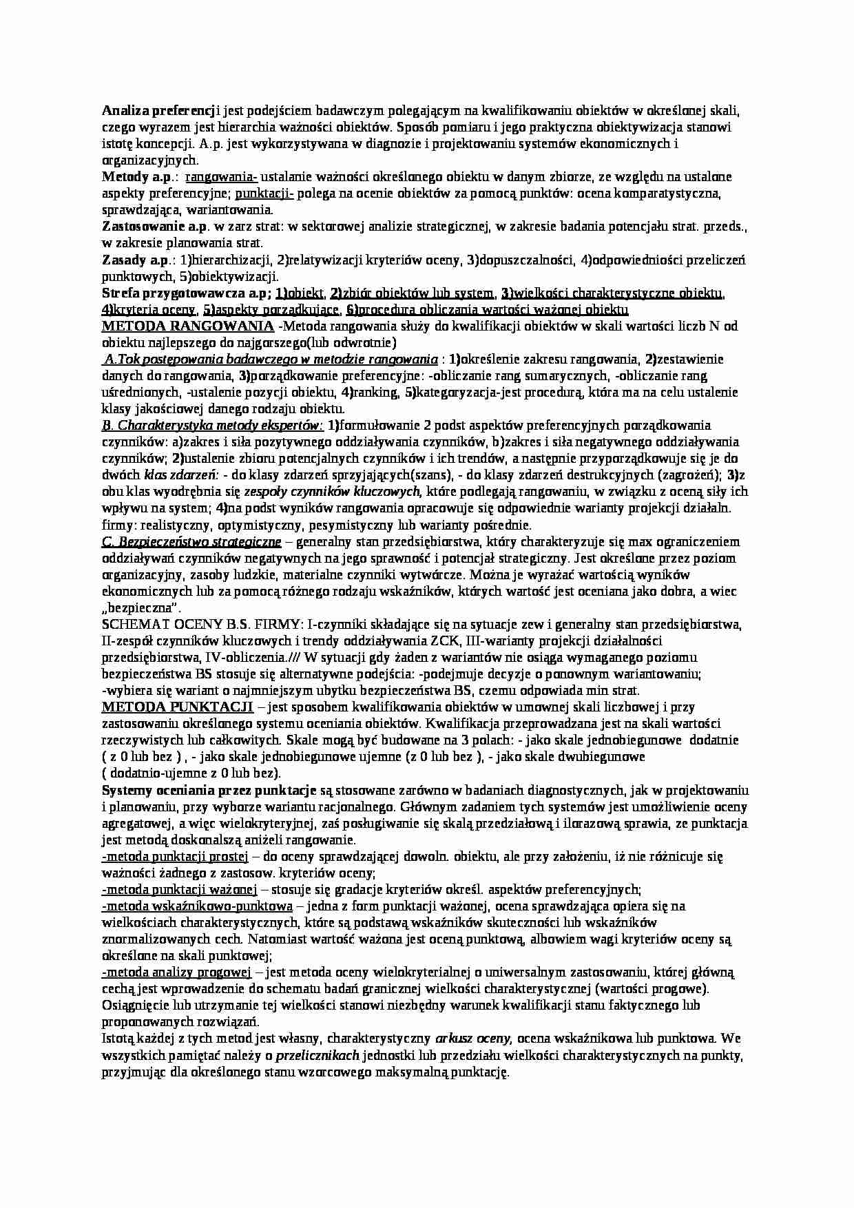 Podst. Pojecia zarzadzanie projektami - strona 1