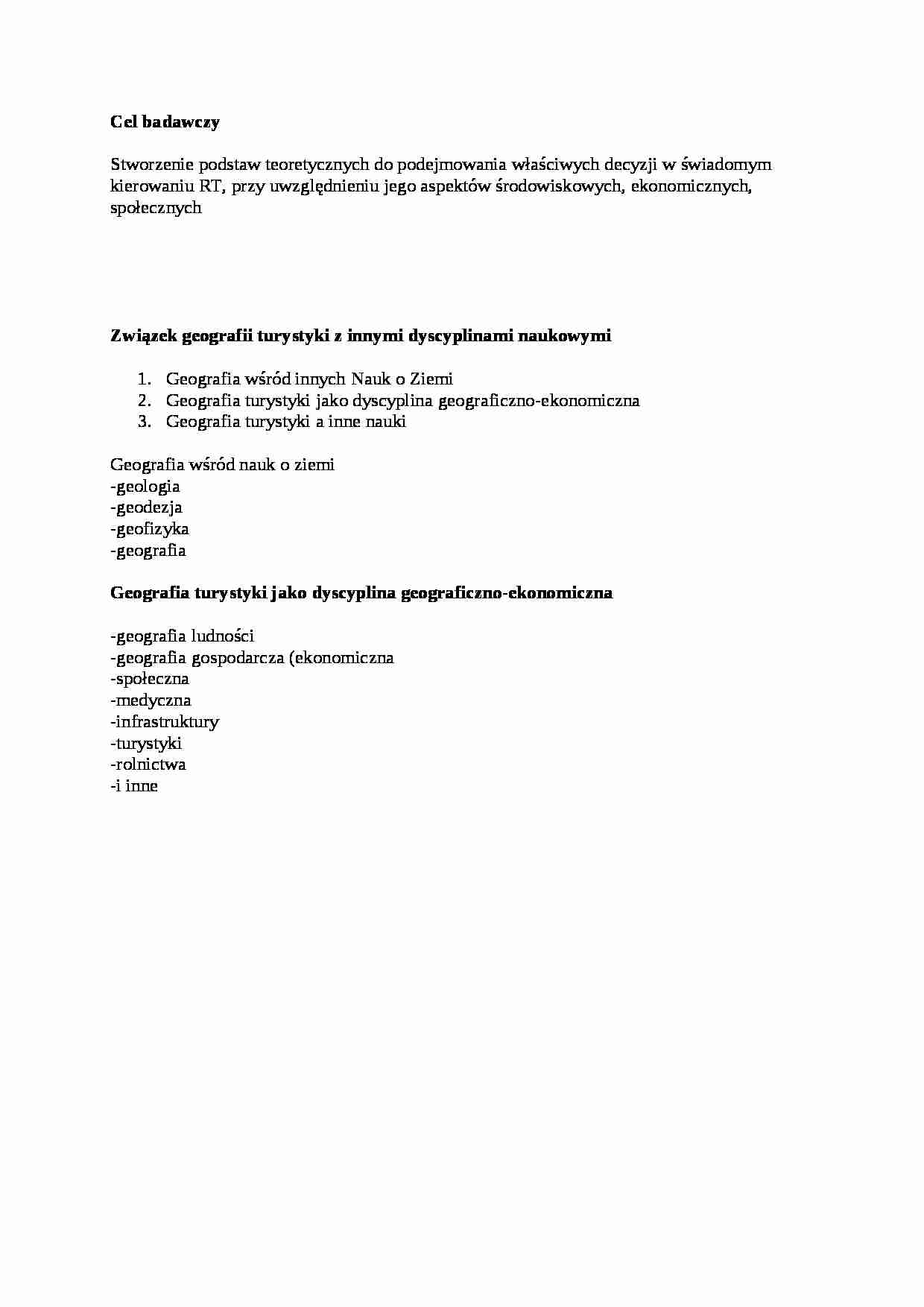 Cel badawczy - omówienie - strona 1