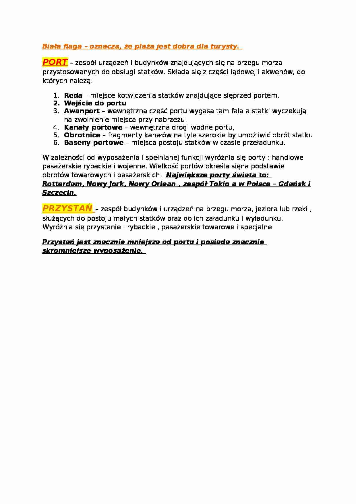 Biała flaga  - omówienie  - strona 1