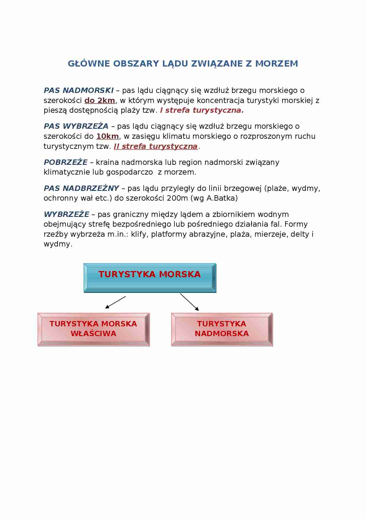 Główne obszary lądu  - omówienie  - strona 1