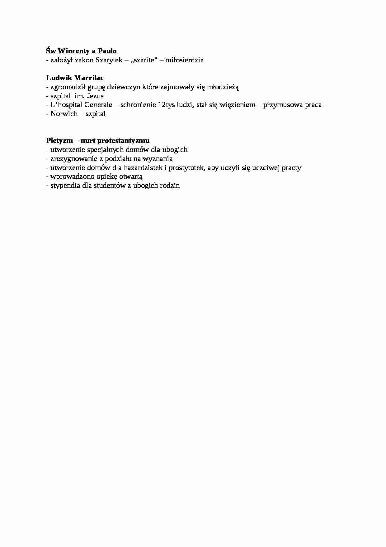 Św Wincenty a Paulo - omówienie - strona 1