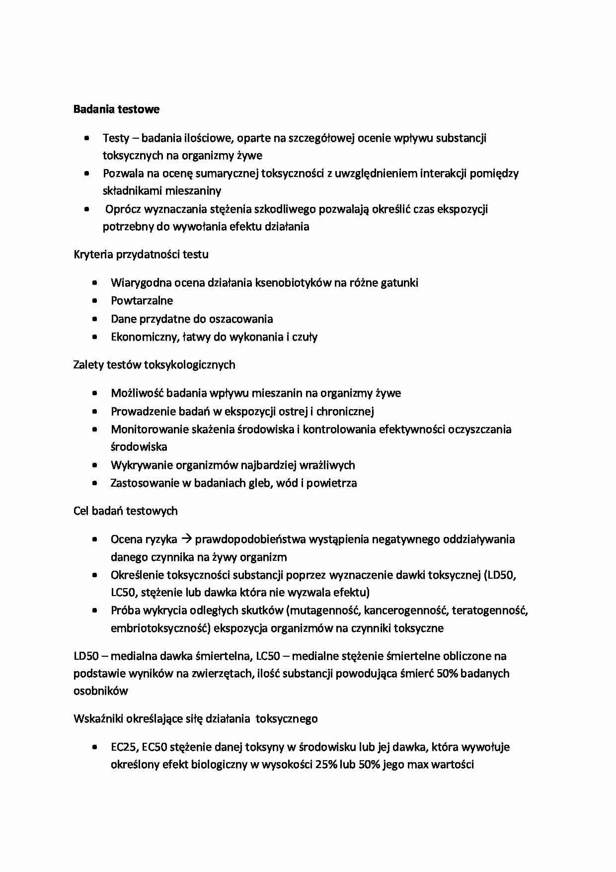 Badania testowe - wykład - strona 1