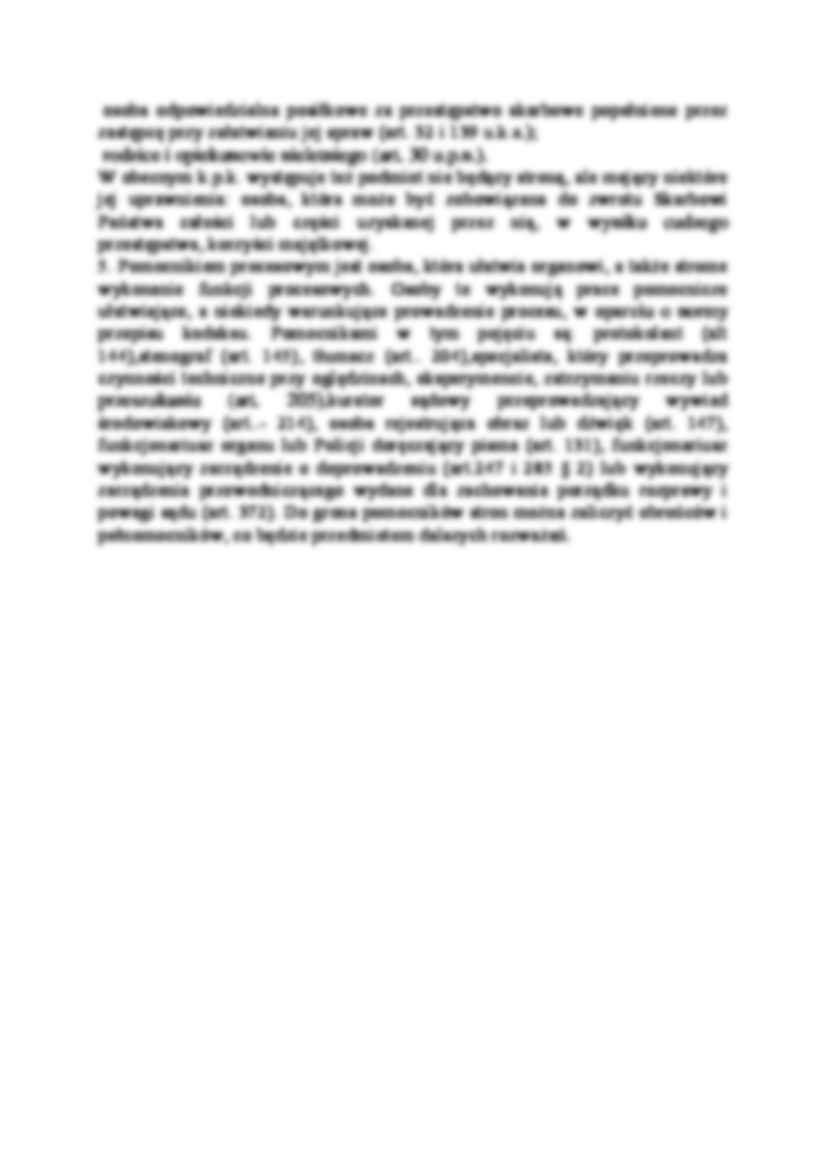 Procedura dopuszczenia stron i innych uczestników do udziału w postępowaniu karnym-opracowanie - strona 3