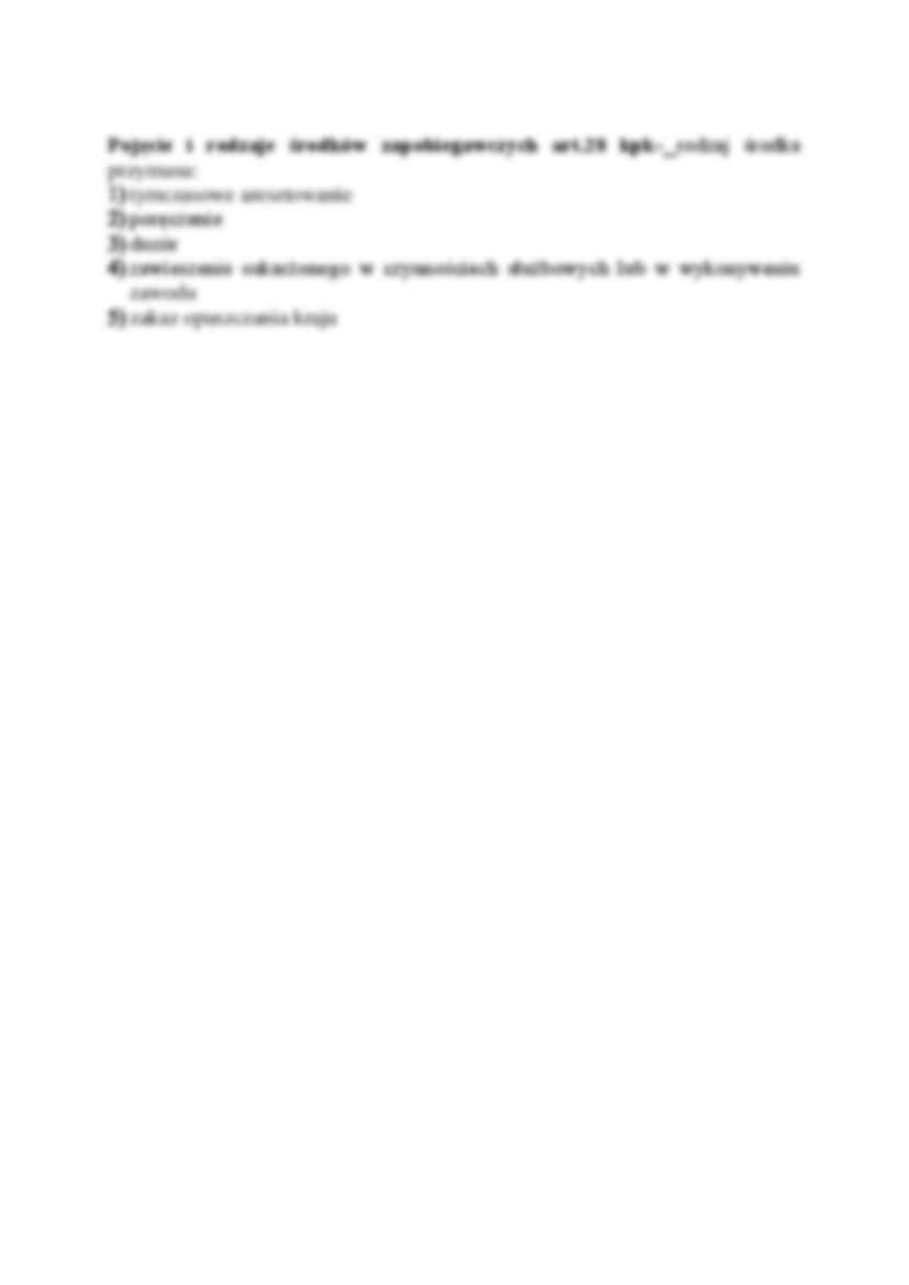 Uprawnienia zatrzymanego zatrzymanemu ich realizację przez organ procesowy-opracowanie - strona 2