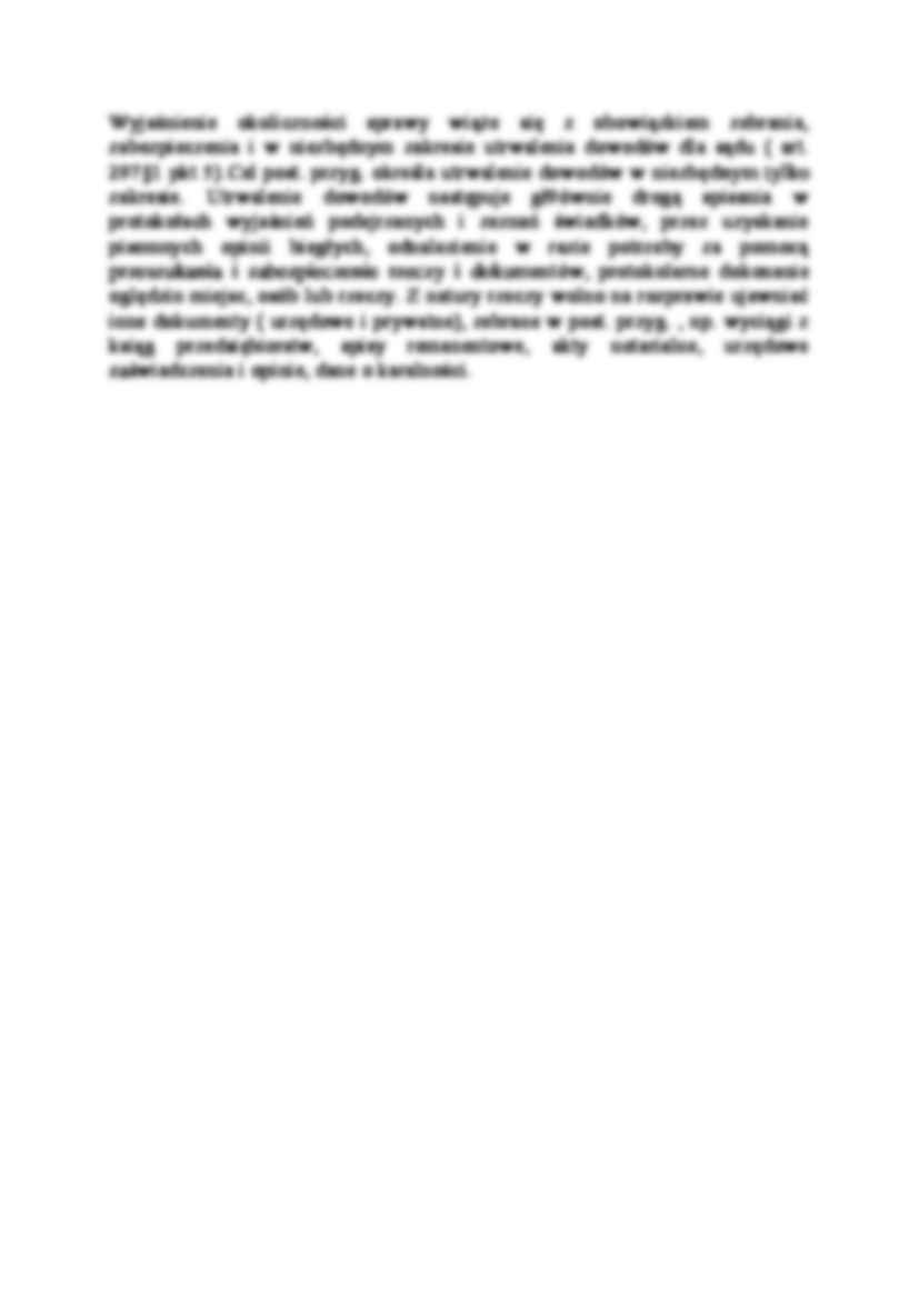 Zadania postępowania przygotowawczego-opracowanie - strona 2