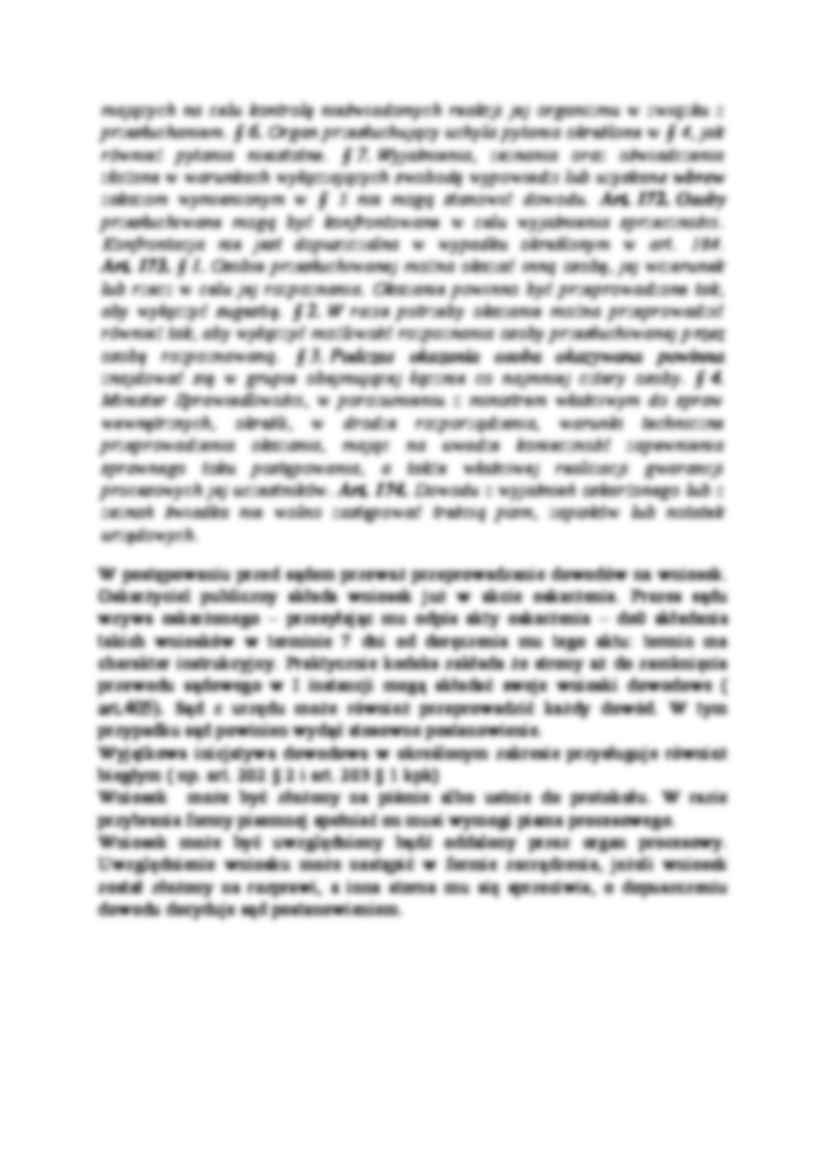 Procedowanie w przedmiocie wniosku dowodowego na rozprawie przed sądem-opracowanie - strona 2