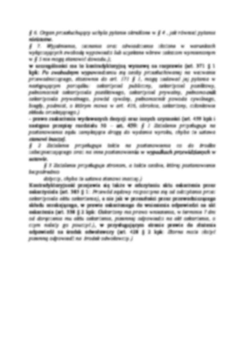 Scharakteryzuj kontradyktoryjność rozprawy sądowej-opracowanie - strona 2