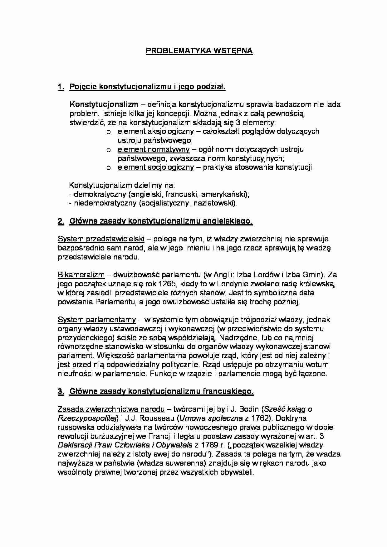 Problematyka wstępna-opracowanie - strona 1