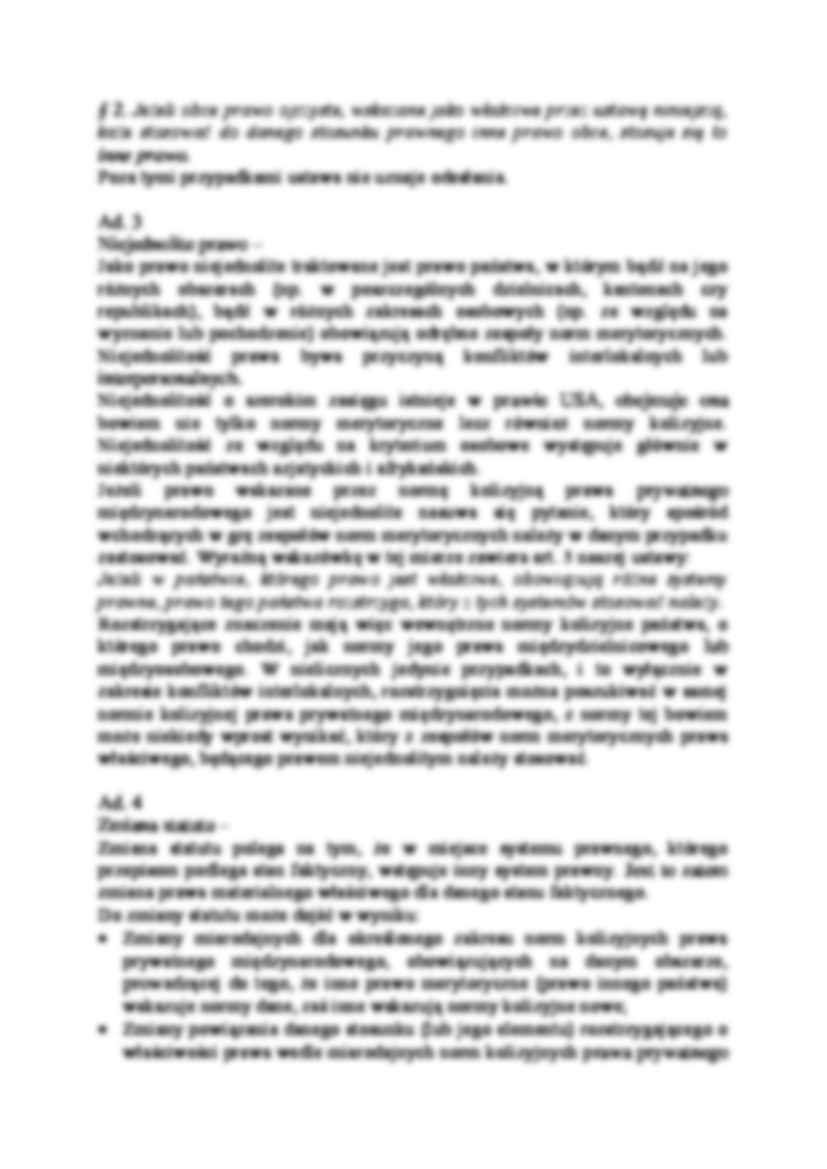 Oznaczenie i zastosowanie prawa właściwego-opracowanie - strona 3