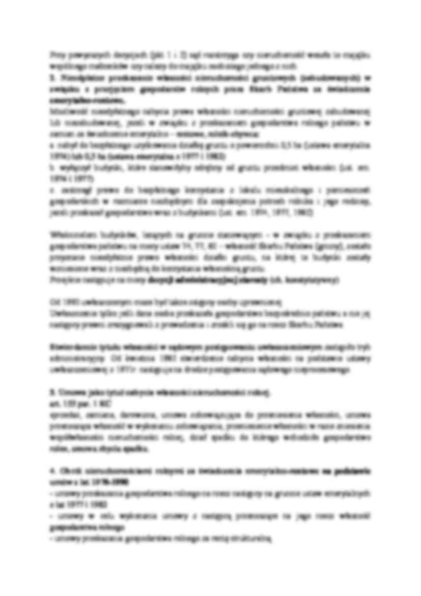 Dokumenty legitymizujące tytuły prawne władania ziemią rolniczą-opracowanie - strona 2