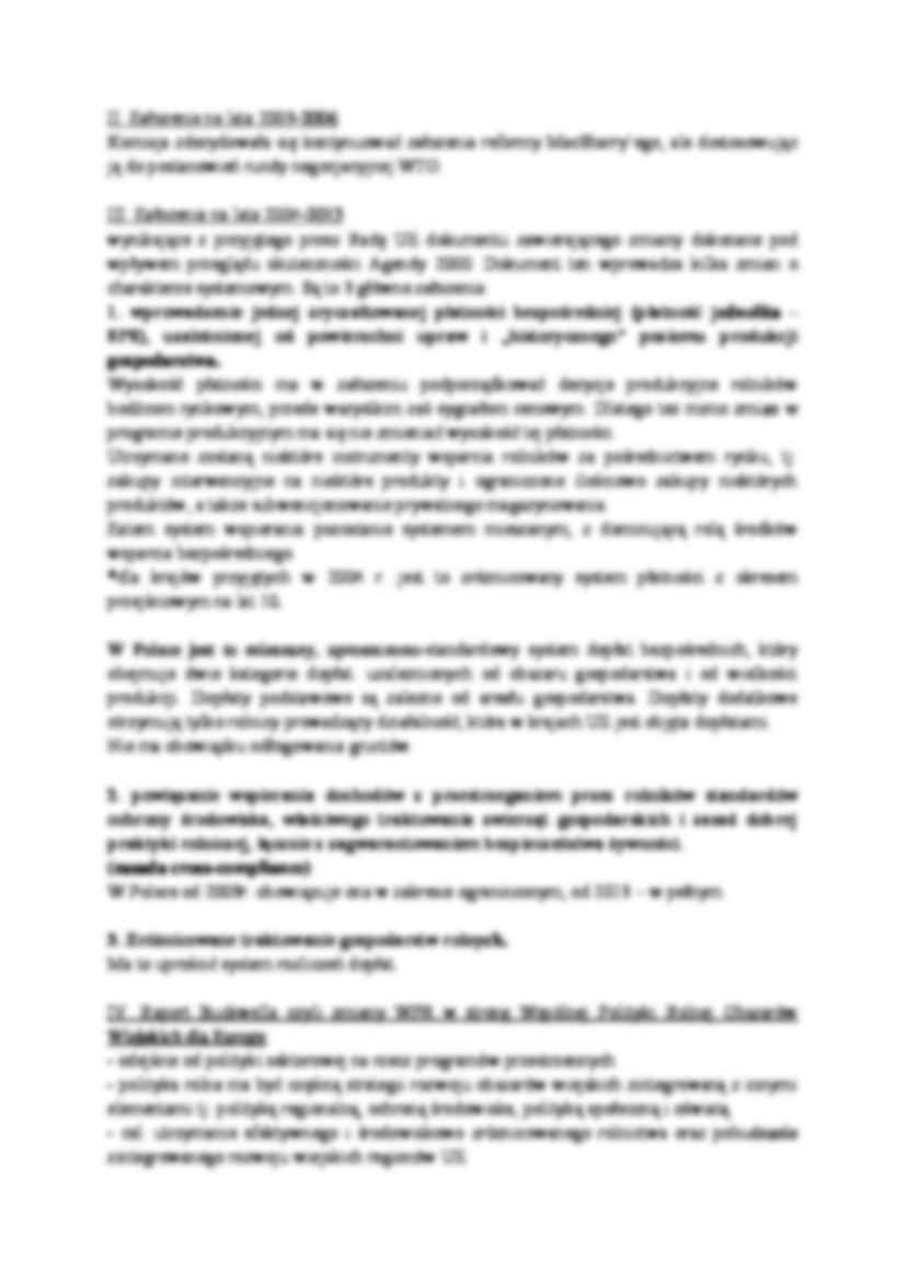 Ewolucja wspólnej polityki rolnej-opracowanie - strona 2
