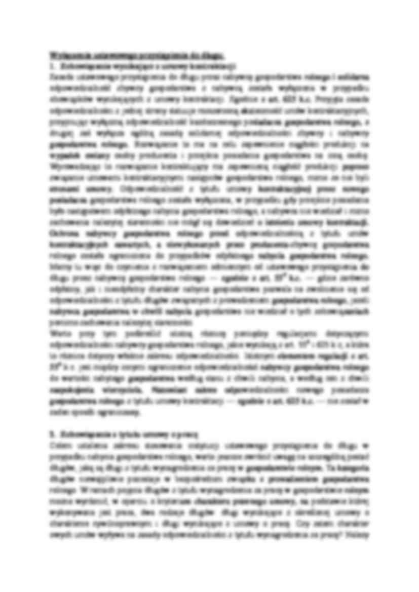 Odpowiedzialność za długi związane z prowadzeniem gospodarstwa rolnego-opracowanie - strona 3