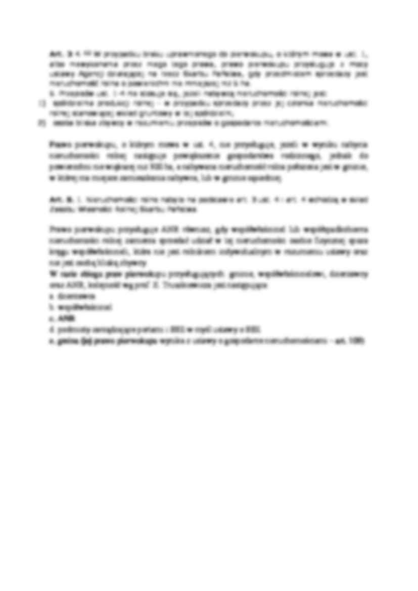 Ustawowe prawo pierwokupu w przepisach prawnorolnych-opracowanie - strona 2