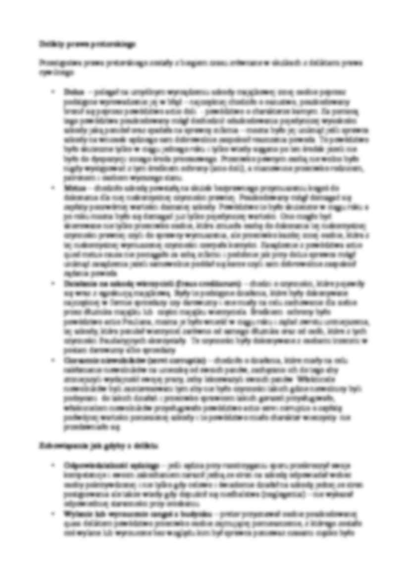 Delikty prawa cywilnego-wykład - strona 2