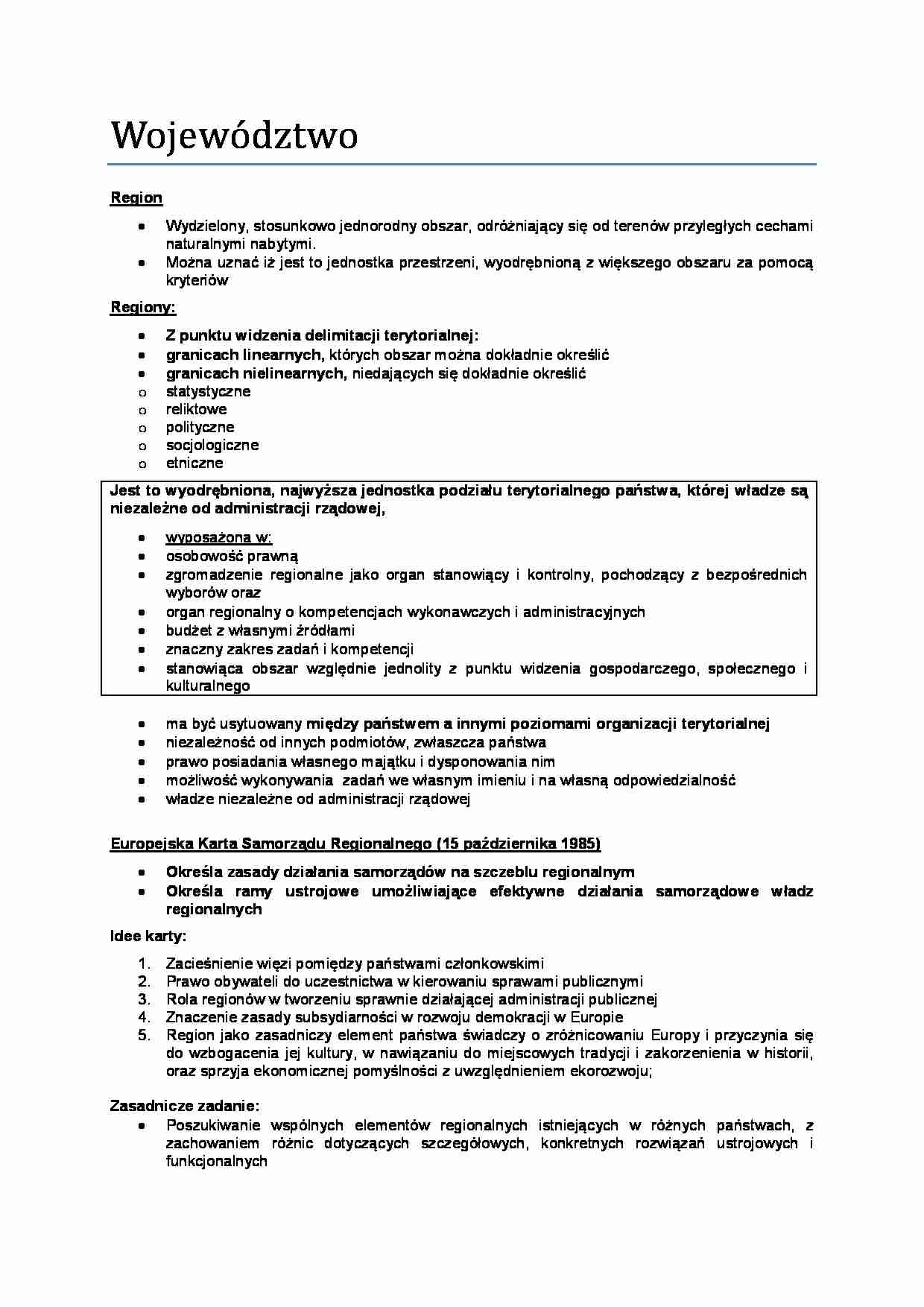 Województwo-opracowanie - strona 1